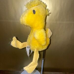 1972 Knickerbocker Toy Woodstock Bird Peanuts Snoopy Stuffed Plush‎ Toy 5"